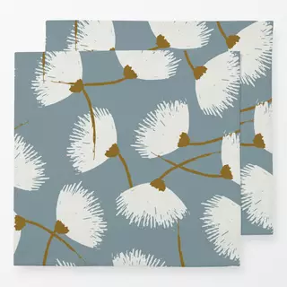 Servietten Cotton Wool Ocean Green