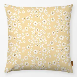 Kissen Butter Yellow Floral