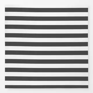 Tischdecke Grey and White Stripes