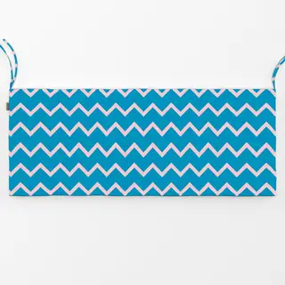 Bankauflage Chevron Muster