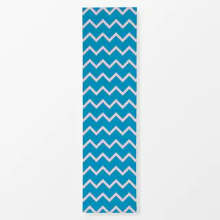 Tischläufer Chevron Muster