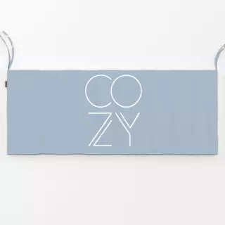 Bankauflage Cozy nude blue