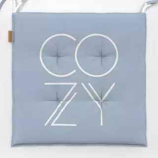 Sitzkissen Cozy nude blue