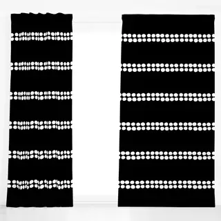 Dekovorhang Black&White: Dots 1