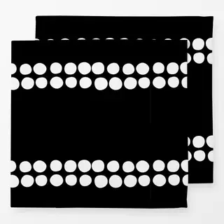Servietten Black&White: Dots 1