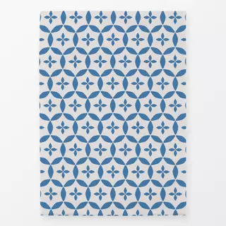 Geschirrtücher Blockprint Indigo Blau
