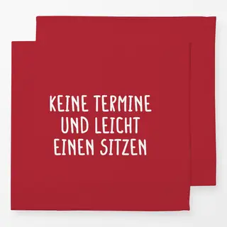 Servietten Rot