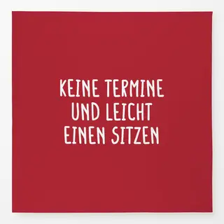 Tischdecke Rot