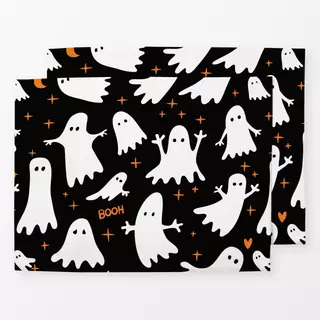 Tischset Halloween Gespenster Muster