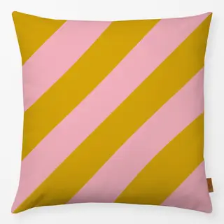 Kissen Gelb rosa