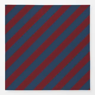 Tischdecke Weinrot blau