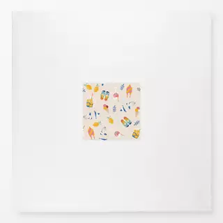 Tischdecke SUMMER VIBES Muster - beige