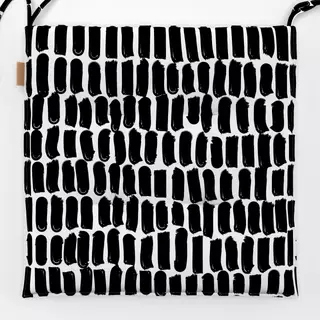 Sitzkissen Black&White: Striche 2