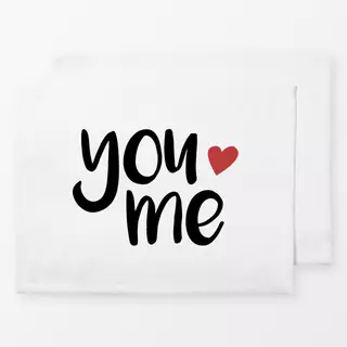 Tischset You love me: Love is pure