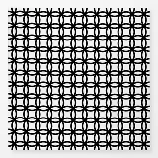 Tischdecke Minimalist Pattern 1 Black