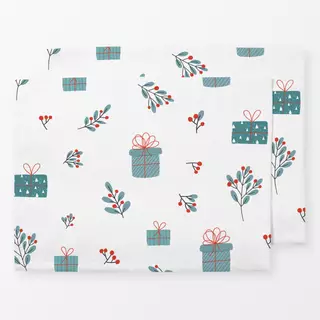 Tischset Holy Jolly Mistletoe and Gifts