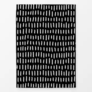 Geschirrtücher Black&White: Striche 3