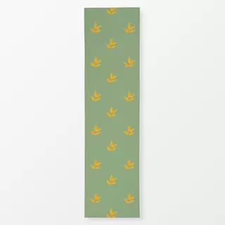 Tischläufer Herbstzauber Blatt - grün