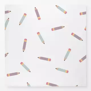 Tischdecke Schulkind Schultüte Buntstifte