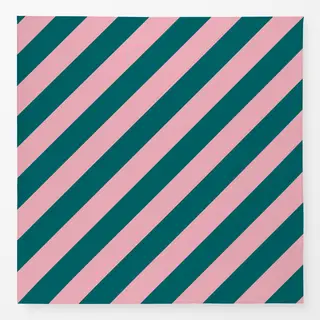 Tischdecke Grün rosa