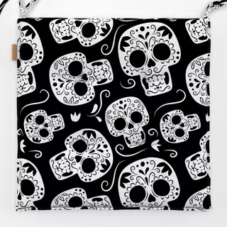 Sitzkissen Cool Halloween Skulls