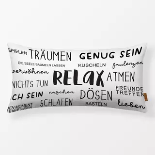 Kissen Relax - du bist genug