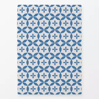 Geschirrtücher Blockprint Indigo Muster 8
