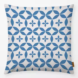 Kissen Blockprint Indigo Muster 8