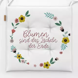 Sitzkissen Das Lächeln der Erde