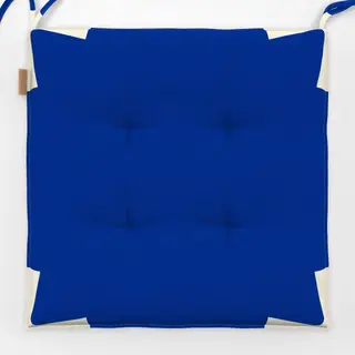 Sitzkissen Azujelo Muster 11 gelb blau