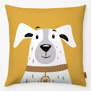 Kissen WUFF POLLY (gelb)