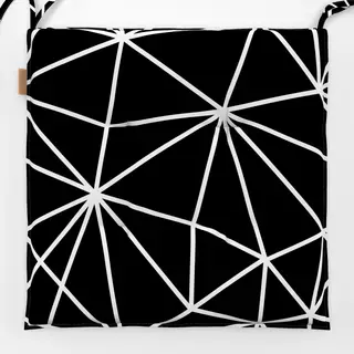 Sitzkissen Black&White: Stripes 1