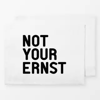 Tischset NOT YOUR ERNST