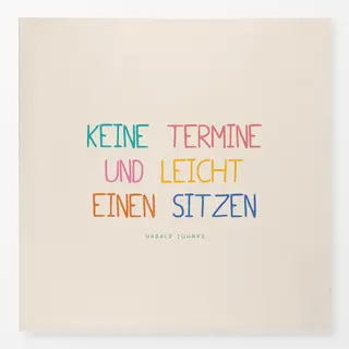Tischdecke Definition von Glück - bunt