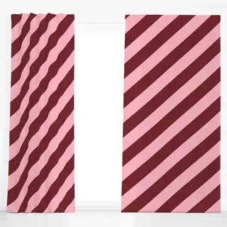 Dekovorhang Rot rosa
