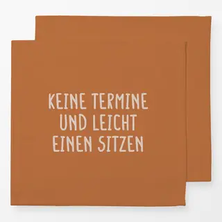 Servietten Orange