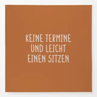 Tischdecke Orange