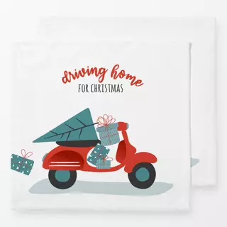 Servietten Holy Jolly Driving Home For
