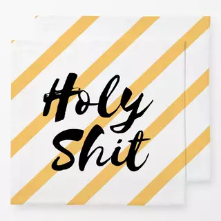 Servietten Holy Shit