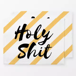 Tischset Holy Shit