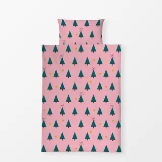 Bettwäsche Christmas joy & love: Muster Tanne