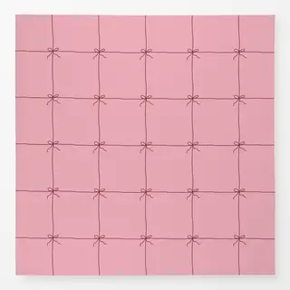 Tischdecke Christmas joy & love: Geschenk schleife