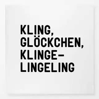 Tischdecke Klingglöckchen klingelingeling