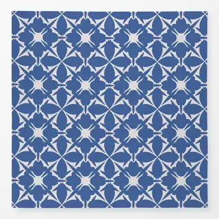 Tischdecke Blockprint Indigo Muster 6