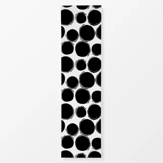 Tischläufer Black&White: Dots 2