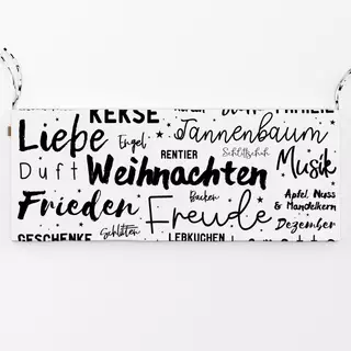 Bankauflage Weihnachtsgefühl