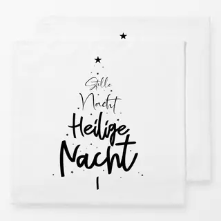 Servietten Stille Nacht heilige Nacht