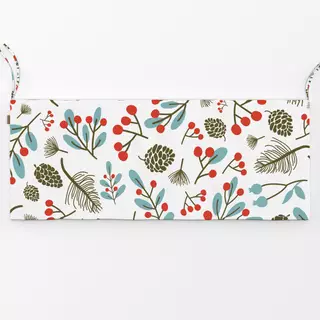 Bankauflage Mistletoe And Kisses white