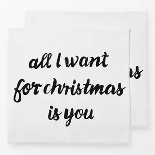 Servietten All I want for christmas