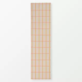 Tischläufer Pastel grid gelb